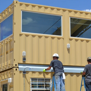 Construcción <span class=keywords><strong>Inmobiliaria</strong></span> Casa de campo prefabricada Resort Prefab Cabina de acero Panel sándwich Cómodo contenedor ecológico - Product Image 6