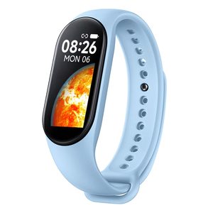 Reloj Inteligente Mi <span class=keywords><strong>Band</strong></span> <span class=keywords><strong>7</strong></span> al por Mayor para Hombres y Mujeres, Serie M6/M7/<span class=keywords><strong>M8</strong></span>, Pantalla IPS de 0.96 Pulgadas, Monitor de Sueño, Resistente al Agua IP67, Carga Inalámbrica - Product Image 5