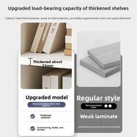 Petites étagères de rangement modernes en bois, combinables librement, pour économiser de l'espace, pour appartement, salon, meubles