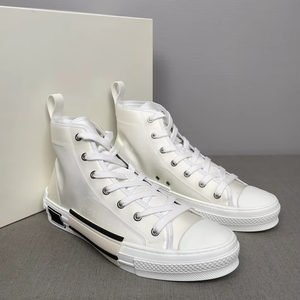 Zapatos Deportivos Casuales XuanWu B27 con Cordones, Estilo Skate, Parte Superior de Lona, Entresuela de Goma, Ligeros, Aumentan la Estatura - Product Image 1