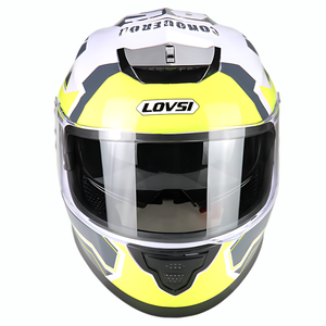 Nouveau casque de moto intégral DOT en ABS avec doublure en mousse à dégagement rapide, anti-buée, toutes saisons, homologué DOT, design graphique, pour hommes et femmes - Product Image 4