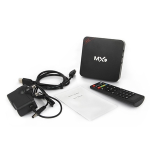 Asher Android 7.1 thông minh TV Box 4K MX9 Quad Core Rockchip RK3229 wifi miễn phí video tải về 1-năm bảo hành - Product Image 1