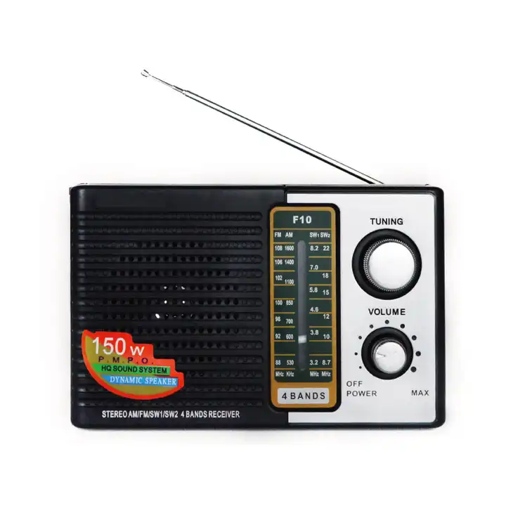 f10 high quality radio with earphones