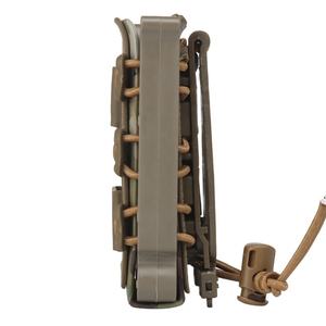 กระเป๋าใส่แม็กกาซีนแบบเร็วสำหรับปืนขนาด 5.56 และ 7.62 นิ้ว  แบบยุทธวิธี  ติดตั้งได้กับระบบโมลล์ สำหรับใช้งานกลางแจ้ง ทำจากไนลอนและพีซี - Product Image 6