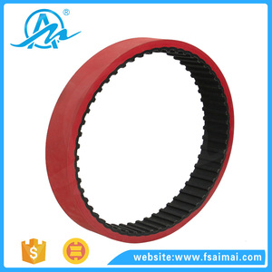 Lưu hóa tích hợp với vành đai thời gian cao su màu đen tráng cao su màu đỏ - Product Image 3