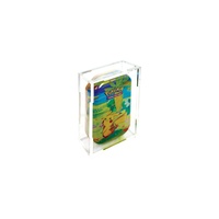 Vitrine acrylique personnalisée Pokemon Mini boîte de présentation de protection en étain 5x