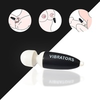 Vibrateur électrique mini AV pour femme, masseur vibrant, stimulateur clitoridien érotique, en ABS, faible bruit, lubrifié – Meilleure vente