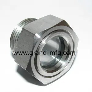 Stainless steel 304 OIL level sight glass for jacketed SS vessel with Condenser and Pump