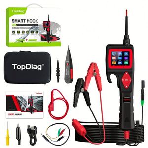 TopDiag P200 Battery Tester Automotive Electrical System <b>Diagnostic</b> <b>Tool</b> 12V OBD 3.5" Screen 1 Year Warranty for All Vehicles - Product Image 5