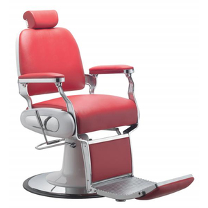 Chaise de salon de coiffure de rasage pour hommes de luxe chaise de salon de tête d'huile rétro grande chaise inclinable chaise spéciale de salon de coiffure pour hommes - Product Image 5