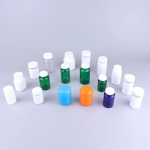 Neuankömmling Gelbe Zitronen farbe PET Plastik medizin Kapsel flasche für Pillen mit Siebdruck PS Schraub verschluss 100ML 150ML - Product Image 5