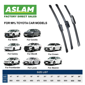 Lame d'<span class=keywords><strong>essuie</strong></span>-<span class=keywords><strong>glace</strong></span> standard OE pour une vision haute clarté, compatible avec Toyota Corolla, Camry, Innova, Coaster, Previa, Matrix, Sedan, SUV - Product Image 2