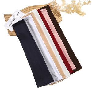 Manicotti da Ciclismo Unisex per Adulti Personalizzati con Stampa UV 100% Poliestere Traspirante 30g Protezione Solare Estiva 'Cool Summer Ice' - Product Image 1