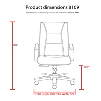 Chaise de bureau de direction ergonomique en cuir véritable à dossier haut, base cinq étoiles en bois massif, roulettes silencieuses en nylon, pour bureau de direction