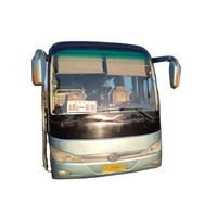 Autobus d'affaires d'occasion Yuchai Engine Yutong ZK6110 11m, 47 sièges exécutifs, double porte, premium, pour navette VIP aéroportuaire
