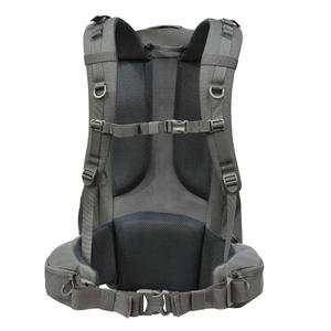 Sac à dos de chasse en nylon Gaf40L500D 80L, imperméable, pour sports de plein air, randonnée, unisexe, gris, sangles détachables - Product Image 5