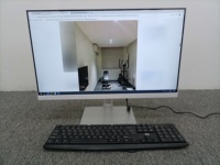 PC Todo en Uno de 27 Pulgadas con Teclado y Ratón Integrados, Cámara Integrada, PC de Escritorio AIO, Intel I5, SSD de 256 GB