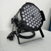Ventes directes d'usine de LED 54pcs, RGB 3in1 Par lumières table de danse DMX lumières, mariage, réunions de famille, bars, discothèques