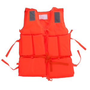 Niufurui Chất Lượng Cao Cam PVC Bọt Dành Cho Người Lớn Cuộc Sống Áo Khoác Pfd Kayak Oxford Vest Với Trôi Cho Trẻ Em - Product Image 1
