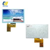 Module d'affichage LCD TFT 5 pouces 800x480 pour systèmes automobiles portables