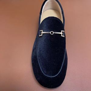 Chaussures plates pour femmes en cuir véritable avec dessus en velours, style mocassins, légères, respirantes, antidérapantes, de qualité supérieure, pour l'été - Product Image 3