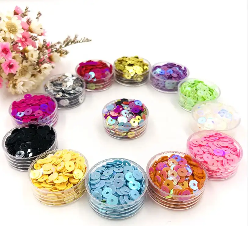 6mm high quality loose round sequin