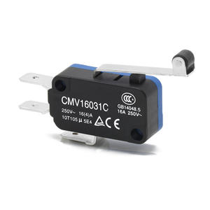 CNTD Changde Electric's CMV16031C Micro-interrupteur miniature à réinitialisation automatique 16A Type à rouleaux 250 Bornes - Product Image 1