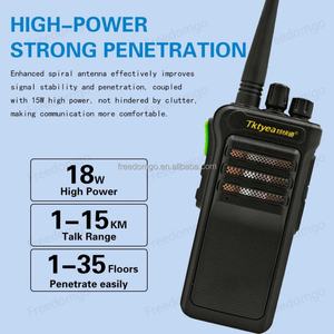 Radios Bidireccionales UHF de Largo Alcance Tktyea TKT-E50 de Alta Potencia de 18 Vatios, Walkie Talkie Portátil FM - Product Image 3