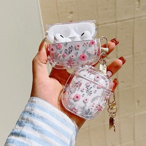 Nouvel étui minimaliste transparent pour écouteurs <span class=keywords><strong>AirPods</strong></span> Pro 3 avec pendentif raffiné, protection intégrale, vente en gros - Product Image 2