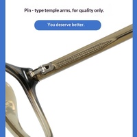 Nouvelles Lunettes Classiques Simples à Monture Fine pour Hommes, Style Haut de Gamme, Montures TR90, Verres Transparents, Lunettes Anti-Lumière Bleue Haut de Gamme pour Femmes