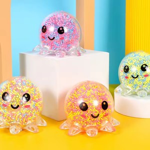 Juguete Antiestrés de Pulpo Luminoso con Burbujas, Pelota Sensorial para Aliviar el Estrés, Regalo para Niños - Product Image 4