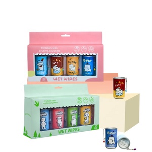 <span class=keywords><strong>Salviette</strong></span> <span class=keywords><strong>Umidificate</strong></span> in Miniatura in Confezione Regalo per Viaggi e Attività all'Aperto, <span class=keywords><strong>Salviette</strong></span> Detergenti Usa e Getta Portatili - Product Image 1