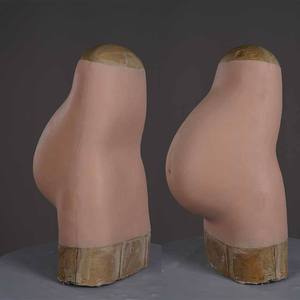 Drag Queen Silicone Réaliste Artificielle Belly Bend Grossesse Vraie Peau Perfect Cosplay Gear Ladyboy Sissy Men - Product Image 5