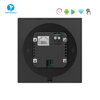 Portworld Panneau de commande tactile intelligent Android 4 pouces IPS en plastique DC 12V/24V avec fonction POE pour hôtels et camping-cars