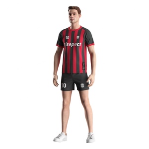 Uniforme de Fútbol para Hombre de Dos Piezas con Estampado Sublimado de Secado Rápido y Corte Atlético Profesional para Entrenamiento - Product Image 5