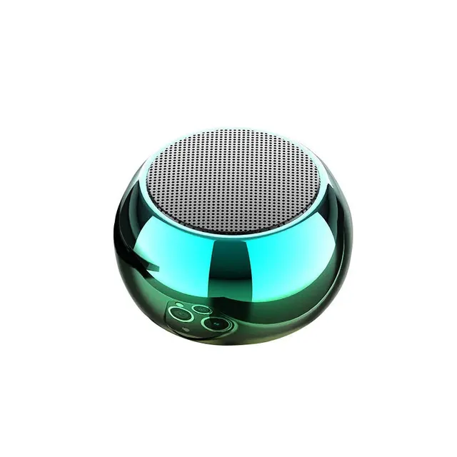 3W M3 Mini Wireless Stereo Speakers Gradient Color Electroplated for 5.0 IPX4 Waterproof Deep Bass