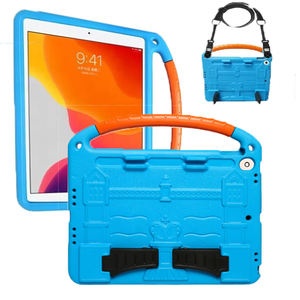 Funda Protectora Ligera de Espuma EVA a Prueba de Golpes con Soporte Plegable para iPad 10.2 2022/2019 Air 3 2019, Marca HGD para Niños - Product Image 1