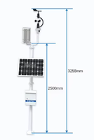 Capteur de vibration sans fil industriel OEM, RS485, vibromètre triaxial, capteur de vibration et de température Lora pour équipement