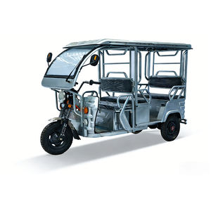Triciclo Eléctrico Más Vendido, Vehículo de Pasajeros con Carrocería Abierta, Cubierta <span class=keywords><strong>para</strong></span> Sol y <span class=keywords><strong>Lluvia</strong></span> - Product Image 4