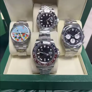 Clean Factory 5A Movimiento mecánico automático de alta calidad Reloj de lujo para hombres Zafiro Impermeable 904L Relojes para Rolexables