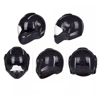 Casques de moto modulaires ABS 702 Top pour adultes, casque modulable rabattable, casque de moto