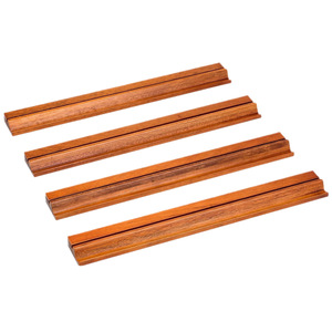 Support de pousse-cartes de mahjong en bois massif, pliable magnétique et portable, ornement de rangement de bureau en bois artisanal. - Product Image 5