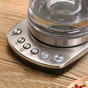Hervidor Eléctrico de Vidrio Transparente con Infusor de Té - Product Image 5