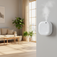 Diffuseur d'arômes électrique 250 ml en gros, diffuseur d'huiles essentielles avec application, diffuseur d'arômes électrique mural en plastique pour la maison et le bureau