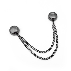 Bottone Magnetico Regolabile <span class=keywords><strong>con</strong></span> Catena per Hijab, Senza Cuciture - Product Image 6