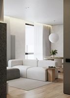 Service de design d'intérieur pour appartements modernes, dessins de construction 2D, visualisation en 3D