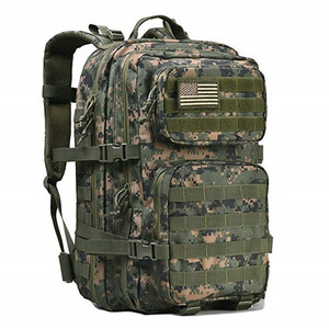 Tactical <b>Backpack</b> 77L+ MOLLE System <b>Waterproof</b> Outdoor Hiking Camping Gear Unisex Camouflage Design - Product Image 2