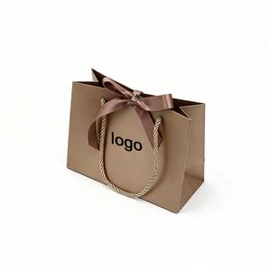 Custom Logo Printing Clothing Shoes <b>Gift</b> Shopping Paper <b>Bag</b> Boutique Beauty Store Packaging Paper <b>Bag</b> - Product Image 2