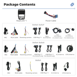 DUDUAUTO DUDU7 A7870 12 + 512G REPRODUCTOR DE Radio para coche GPS estéreo Carplay Auto Android para <span class=keywords><strong>Suzuki</strong></span> <span class=keywords><strong>Jimny</strong></span> 2007-2012 - Product Image 5