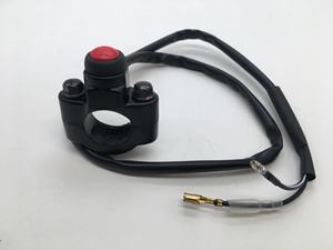 Pièces de moto, interrupteur de moto, support en alliage d'aluminium, interrupteur d'alimentation à réinitialisation automatique pour démarrage, arrêt, klaxon et phare. - Product Image 5